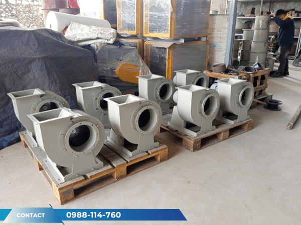 Quạt ly tâm Phú Đạt Vượng – Giải pháp hút và xử lý không khí hiệu quả cho nhà xưởng - Báo Tuyên Quang điện tử