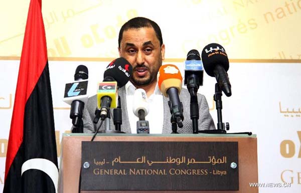 Phó Chủ tịch GNC - Libya Salah al-Makhzoum. (Nguồn:news.xinhuanet.com)