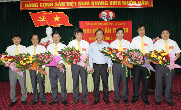 BCH Bưu điện tỉnh Hà Giang khóa VII, nhiệm kỳ 2015-2020