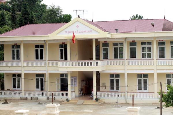 Trạm Y tế xã Lao Và Chải mới được đầu tư nâng cấp cơ sở hạ tầng và công nhận đạt chuẩn Bộ tiêu chí Quốc gia về y tế xã trong năm 2014.