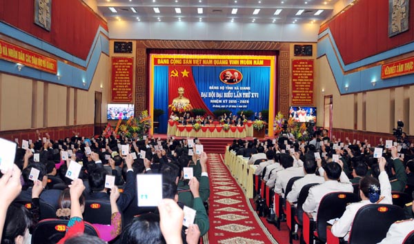 Toàn cảnh Đại hội.
