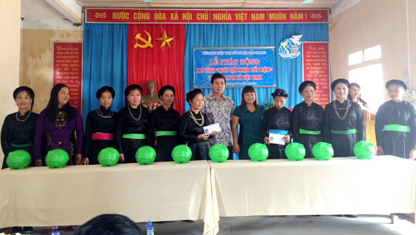 Mô hình nuôi lợn nhựa tiết kiệm tại Hội phụ nữ xã Việt Vinh, Bắc Quang cần được nhân rộng.