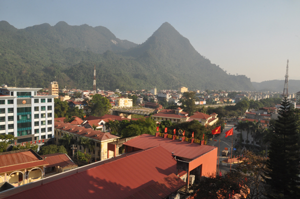 Thành phố Hà Giang ngày càng sáng – xanh – sạch - đẹp.