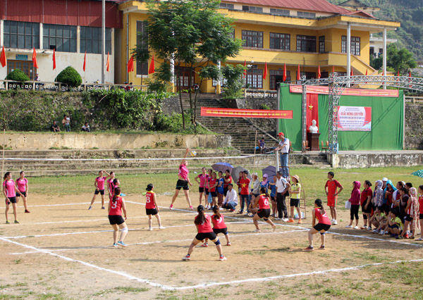Một pha thi đấu kịch tính