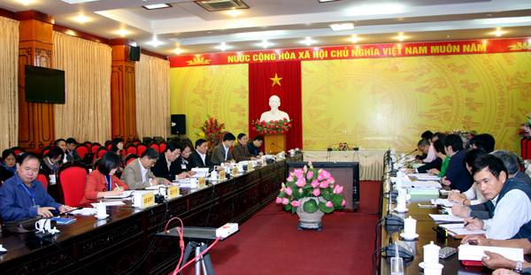 UBND tỉnh làm việc với đoàn Công tác của Nhật Bản.