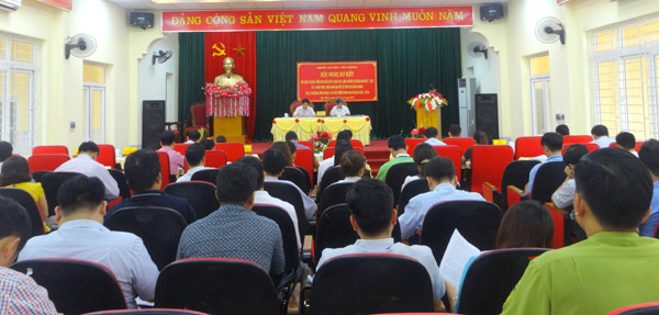 Toàn ảnh hội nghị.