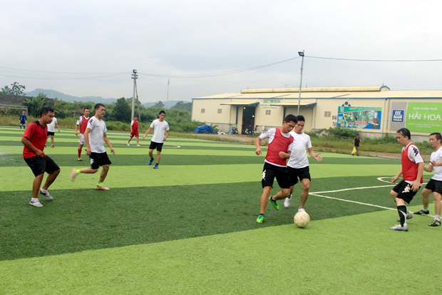 Các cầu thủ đã có nhiều pha bóng đẹp mắt