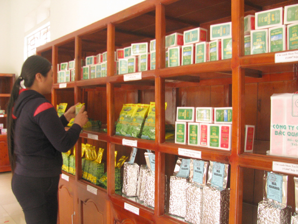 Sản phẩm chè chất lượng cao đã nâng cao chuỗi giá trị trong sản xuất chè tại Việt Quang.
