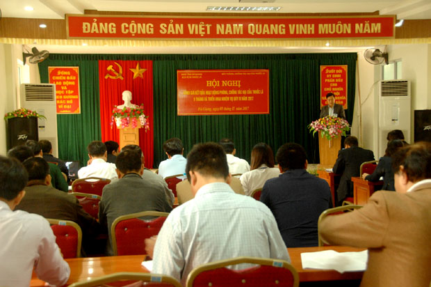 Các đại biểu tham dự tại Hội nghị.