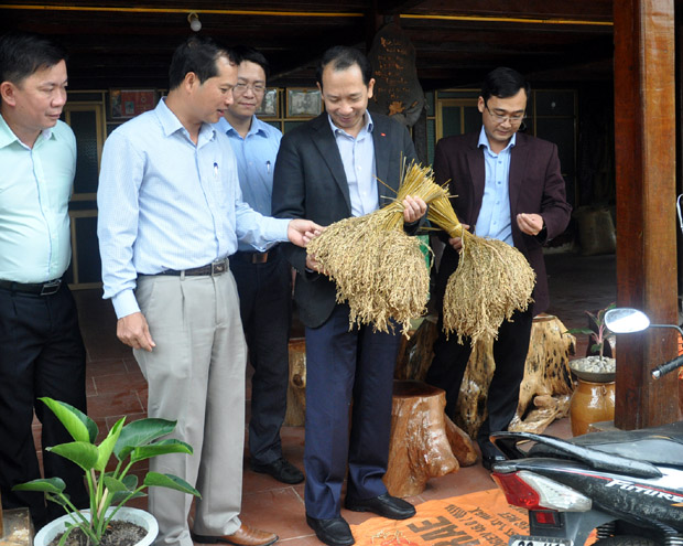 Phó Chủ tịch UBND tỉnh Trần Đức Quý thăm Làng văn hóa cộng đồng thôn Lâm Đồng, xã Phương Thiện.