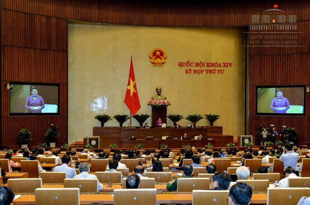 Khai mạc Phiên chất vấn và trả lời chất vấn tại Kỳ họp thứ 4, Quốc hội khóa XIV.                        