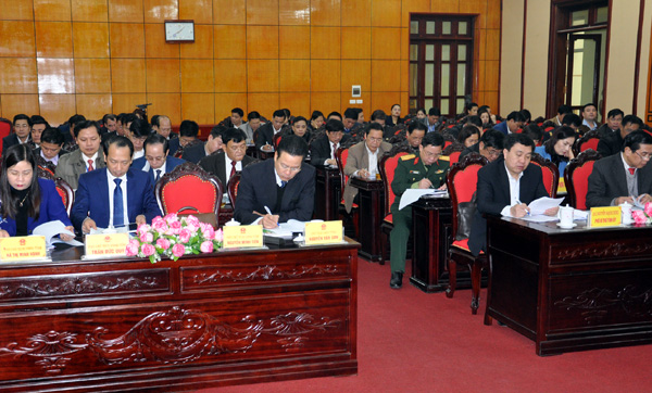 Các đại biểu dự hội nghị