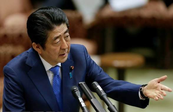 Thủ tướng Nhật Bản Shinzo Abe. (Nguồn: EPA/TTXVN)