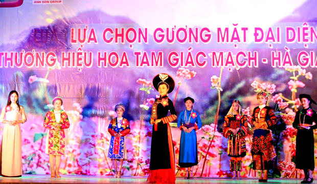  Phần thi biểu diễn trang phục tự chọn.