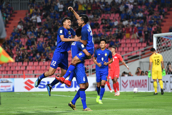 Thái Lan có phong độ cao ở vòng bảng AFF Cup 2018.