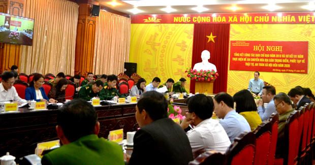 Phó Chủ tịch UBND tỉnh Trần Đức Quý kết luận hội nghị.