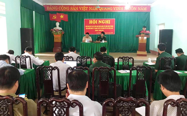 Toàn cảnh hội nghị giao ban