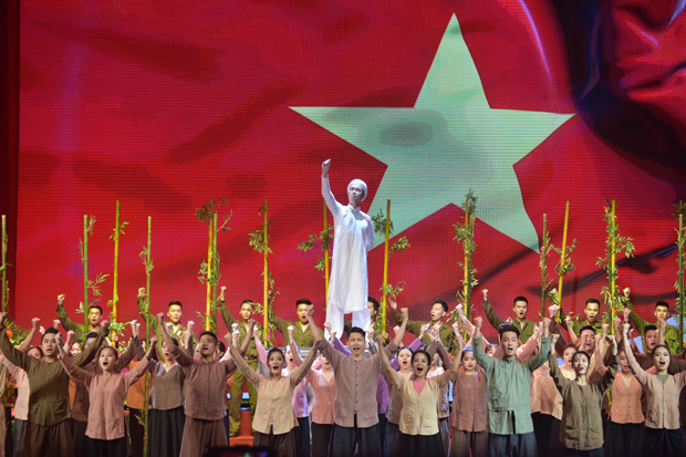 Chương trình nghệ thuật tái hiện cuộc đời Cụ Nguyễn Văn Tố.