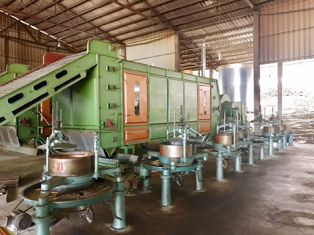 Dây chuyền chế biến chè của HTX Thương mại Tuấn Bằng được đầu tư từ nguồn vốn vay của Quỹ.