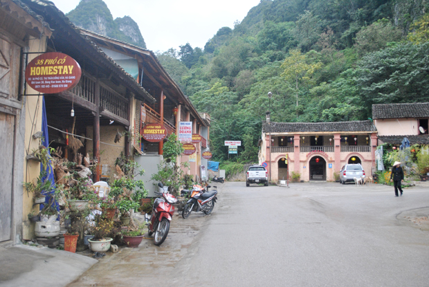 Hệ thống homstay khu vực phố cổ.  