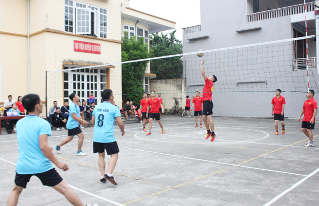 Một trận đấu tại giải