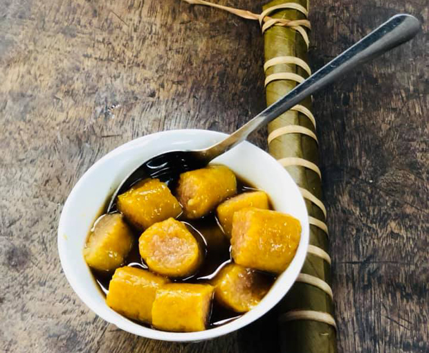 Bánh gio không thể thiếu trong ngày Tết người Tày.
