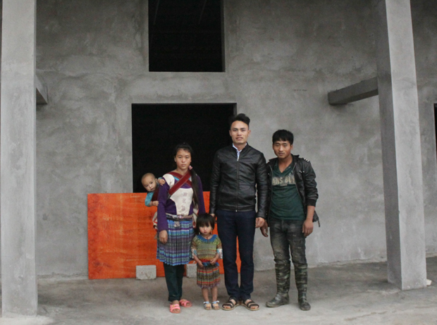 Ngôi nhà mới của vợ chồng anh Giàng Seo Phư, thôn Seo Lử Thận, xã Pà Vầy Sủ.                                                                   Ảnh: Trọng Toan