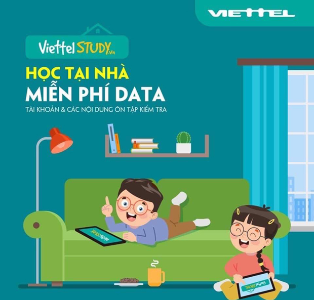 Ứng dụng học tập miễn phí tại nhà ViettelStudy.