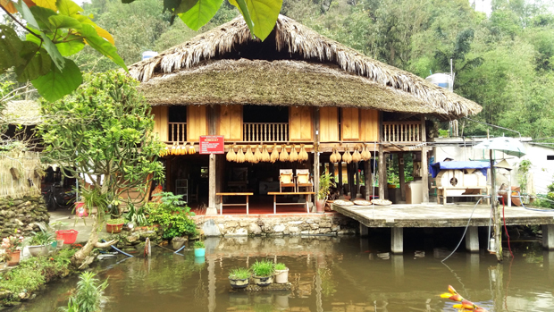 Ngôi nhà kinh doanh dịch vụ homestay.