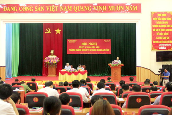 Hội nghị triển khai phương hướng, nhiệm vụ 6 tháng cuối năm Phân ban Việt Nam trong Ủy ban liên hợp biên giới trên đất liền Việt Nam – Trung Quốc 