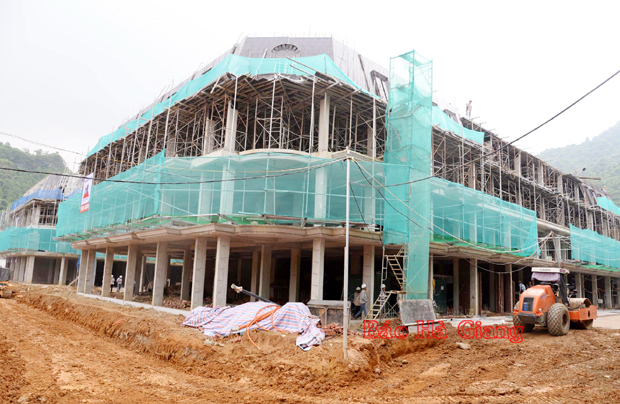 Dự án Trung tâm Thương mại, khách sạn và nhà ở Shophouse Vincom Hà Giang dự kiến mang lại nguồn thu đáng kể cho thành phố.
