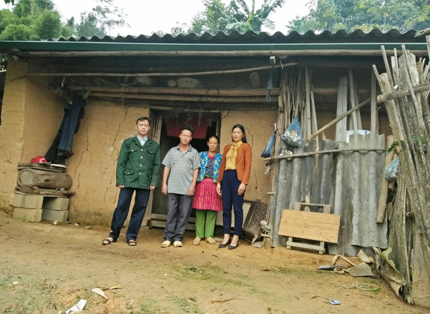 Ngôi nhà CBB Giàng Mí Chứ trước khi được hỗ trợ xây dựng