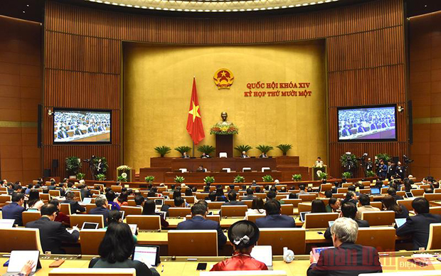 Quang cảnh phiên khai mạc. 