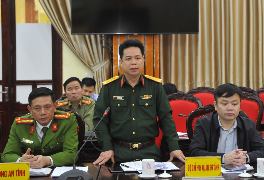 Đại tá Lại Tiến Giang, Chỉ huy trưởng Bộ CHQS tỉnh cho biết công tác huấn luyện chiến sỹ mới năm 2021 đảm bảo chặt chẽ, kết quả tốt.