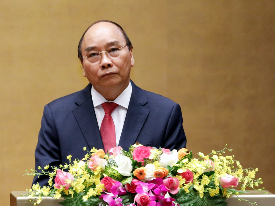 Thủ tướng Nguyễn Xuân Phúc giới thiệu, quán triệt chuyên đề về Chiến lược phát triển KT-XH hội 10 năm 2021-2030 và Phương hướng, nhiệm vụ 5 năm 2021-2025. 