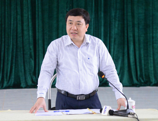           Phó Bí thư Tỉnh ủy Nguyễn Mạnh Dũng kết luận buổi làm việc