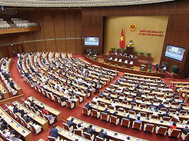 Ngày 30/3, Quốc hội họp phiên toàn thể tại Hội trường.