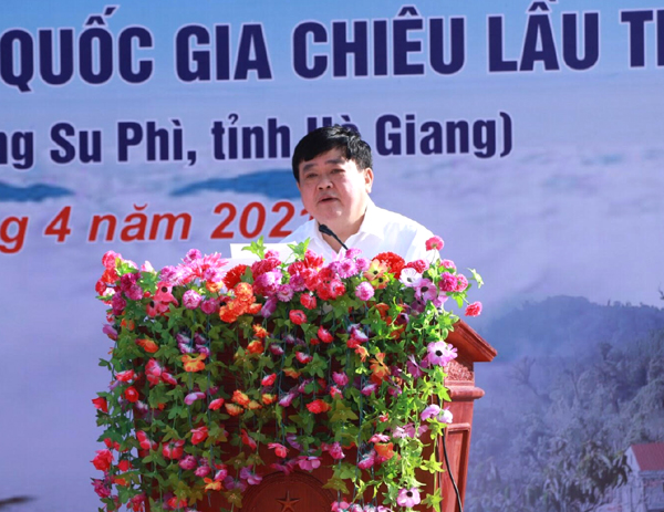 Tổng giám đốc VOV Nguyễn Thế Kỷ phát biểu tại buổi lễ