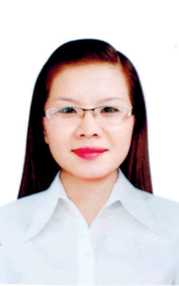 Bà Đỗ Thị Hương, Tỉnh ủy viên, Bí thư Tỉnh đoàn (Đơn vị bầu cử số 4, huyện Quản Bạ).