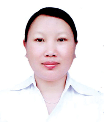 Bà Ly Thị Dính, Phó Chủ tịch Hội đồng nhân dân xã Đông Hà, huyện quản Bạ. (Đơn vị bầu cử số 4, huyện Quản Bạ)