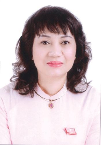 Nguyễn Thị Lan Dung - Tổng giám đốc Công ty TNHH - Tổng công ty Gia Long - huyện Xín Mần - tỉnh Hà Giang (đơn vị bầu cử số 13 huyện Xín Mần)