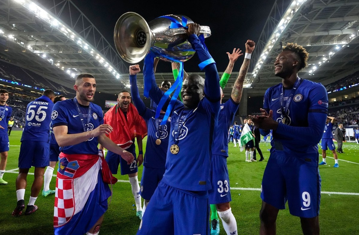 Kante là cái tên để lại ấn tượng nhiều nhất trong trận chung kết Champions League 2020/21.