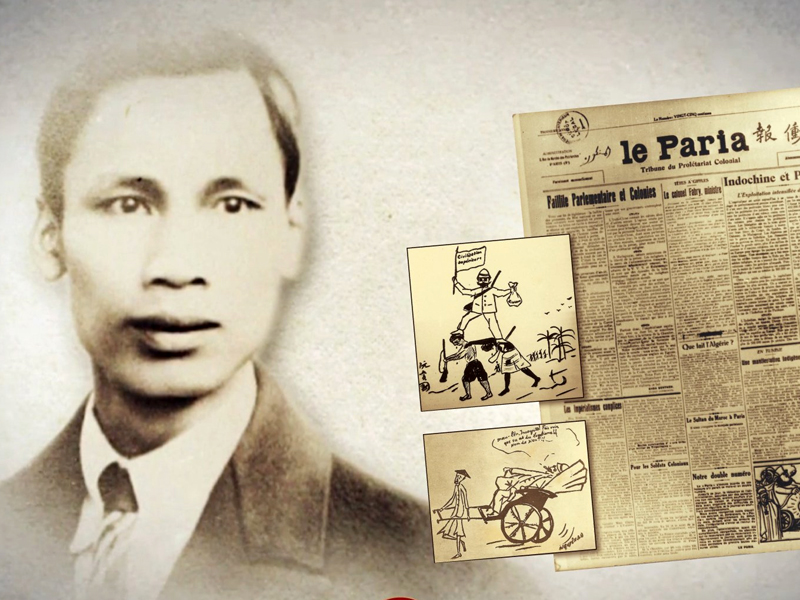 Bài đầu tiên được đăng trên tờ “Đời sống thợ thuyền”, năm 1917 của Nguyễn Ái Quốc