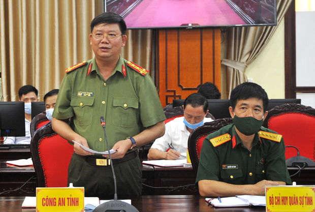 Lãnh đạo Công an tỉnh cho biết vẫn còn tình trạng người dân chủ quan, lơ là trong thực hiện các biện pháp phòng, chống dịch Covid-19.