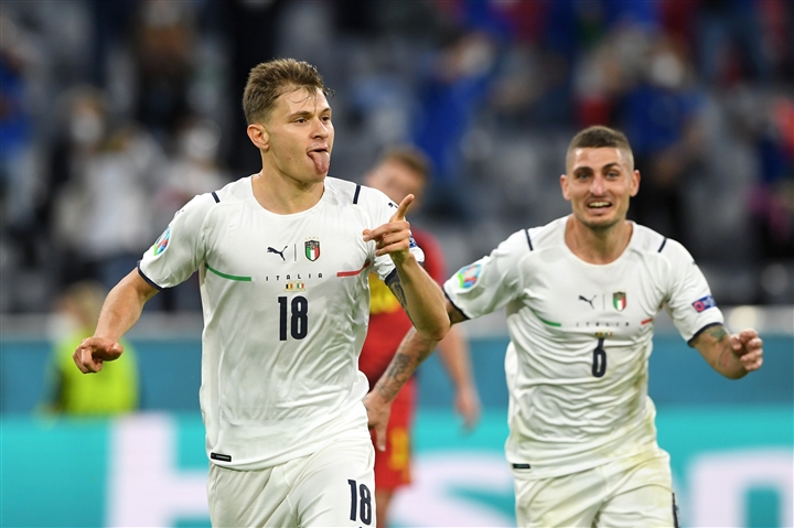Italy giành quyền vào bán kết EURO 2020.