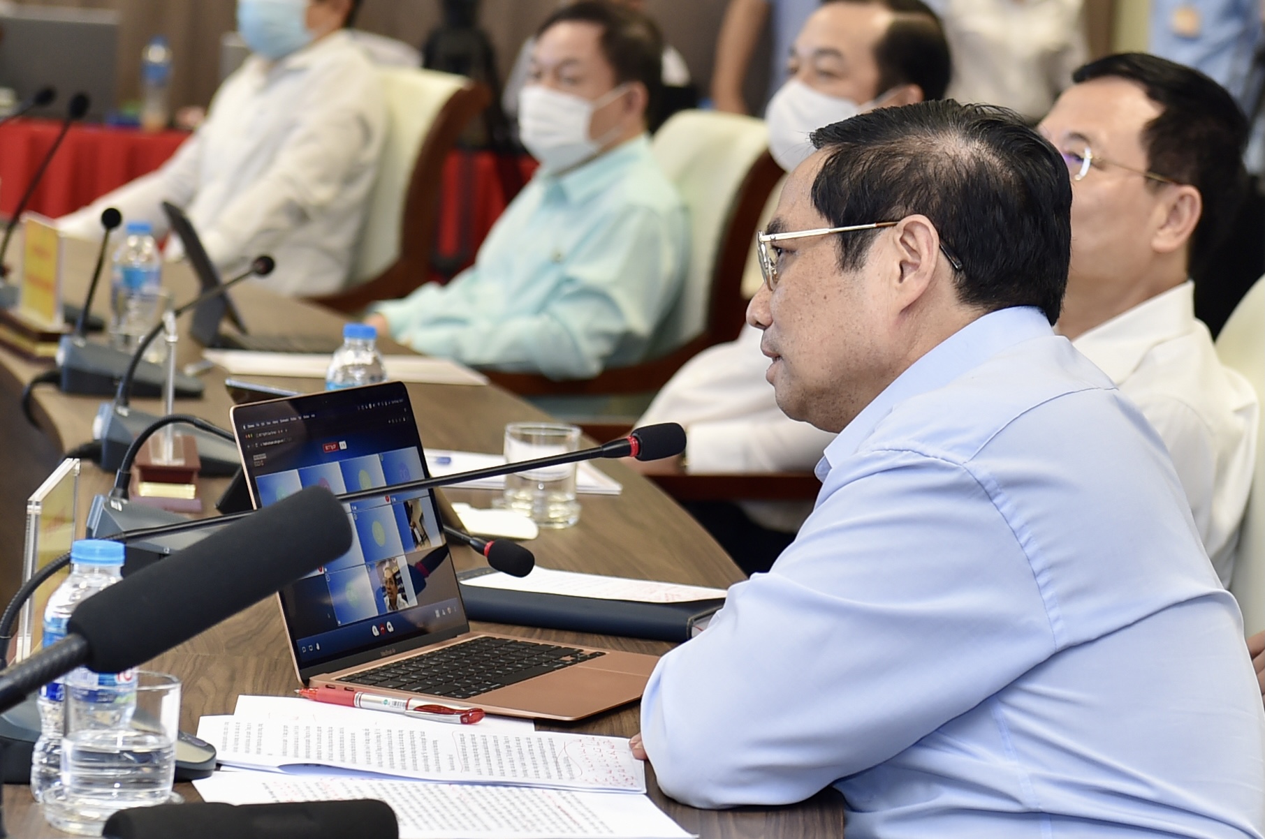 Thủ tướng kết nối trực tiếp qua máy tính với trung tâm vận chuyển cấp cứu 115 TP Hồ Chí Minh -