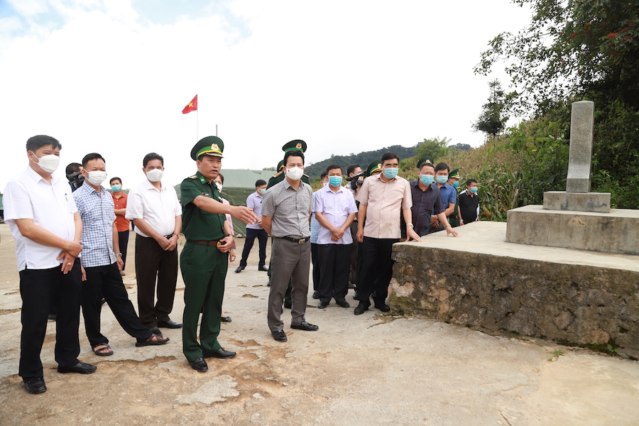 Đoàn kiểm tra mốc 291/2