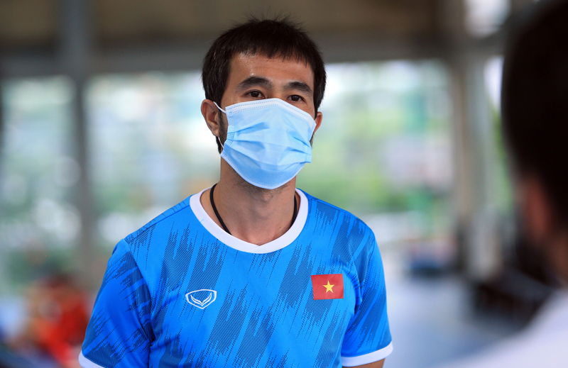 HLV trưởng Phạm Minh Giang.