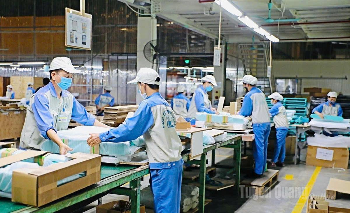 Sản phẩm gỗ của Công ty CP Woodsland Tuyên Quang được công nhận Thương hiệu Quốc gia.