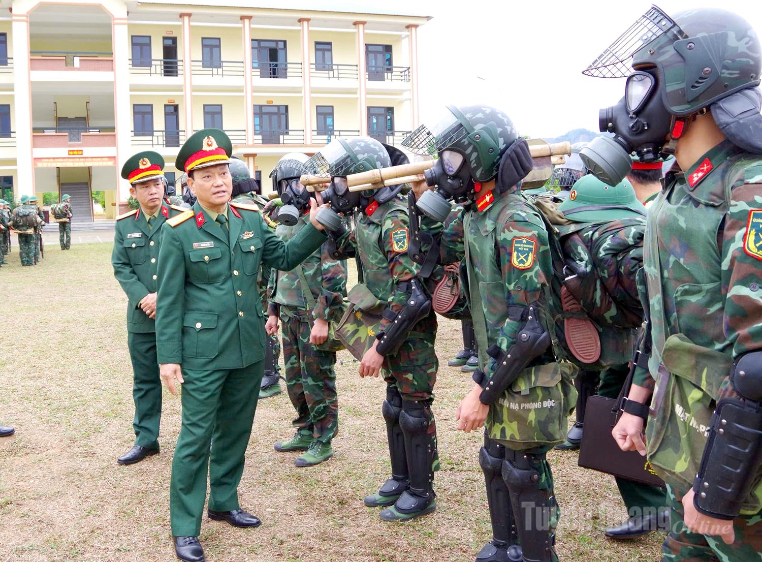 Combat readiness at the Mechanized Reconnaissance Company under the Staff Department of the Provincial Military Command is fully ensured.